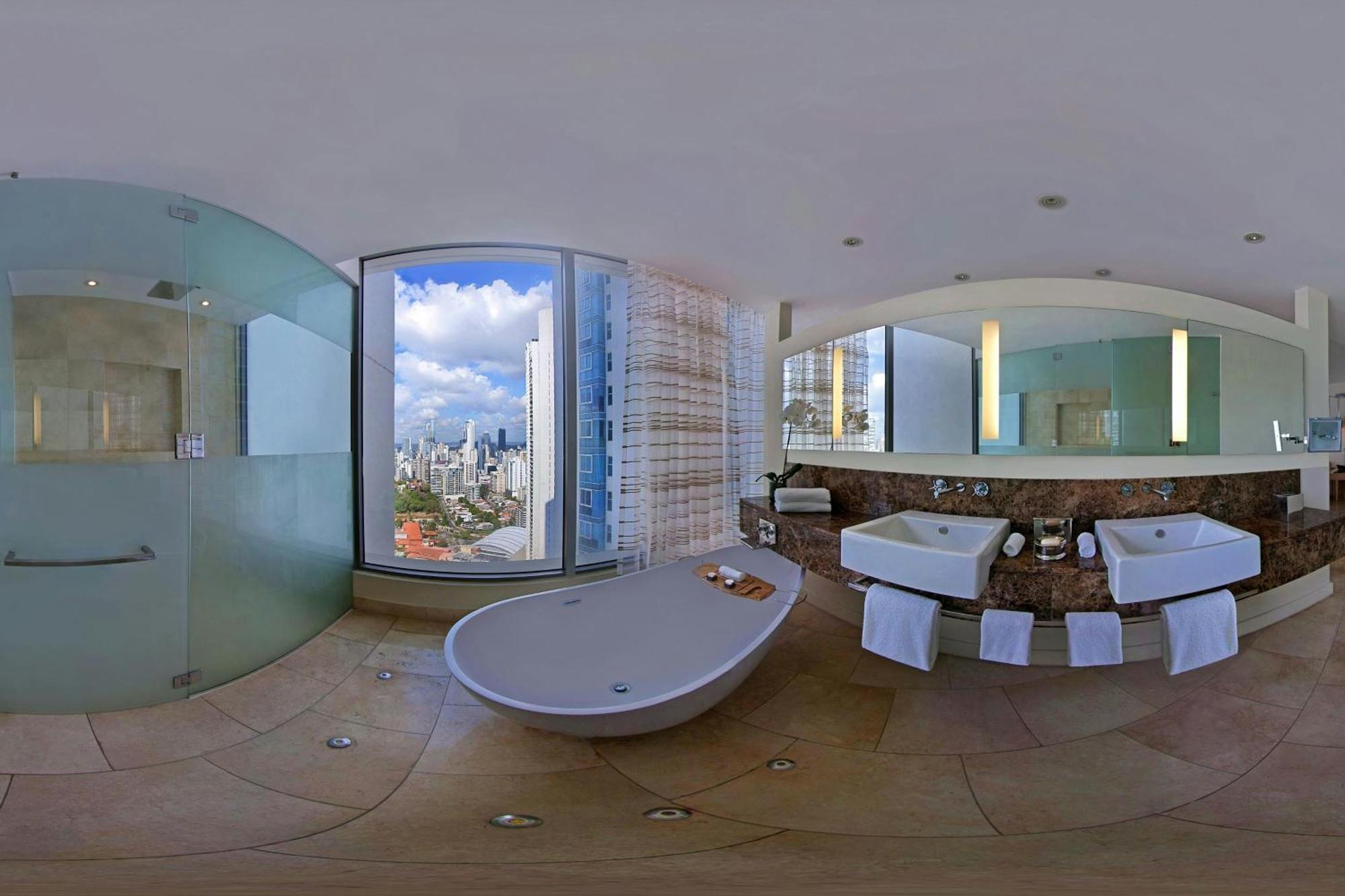 Jw 메리어트 파나마 호텔 파나마시티 외부 사진 Bathroom in the Mandarin Oriental, Munich