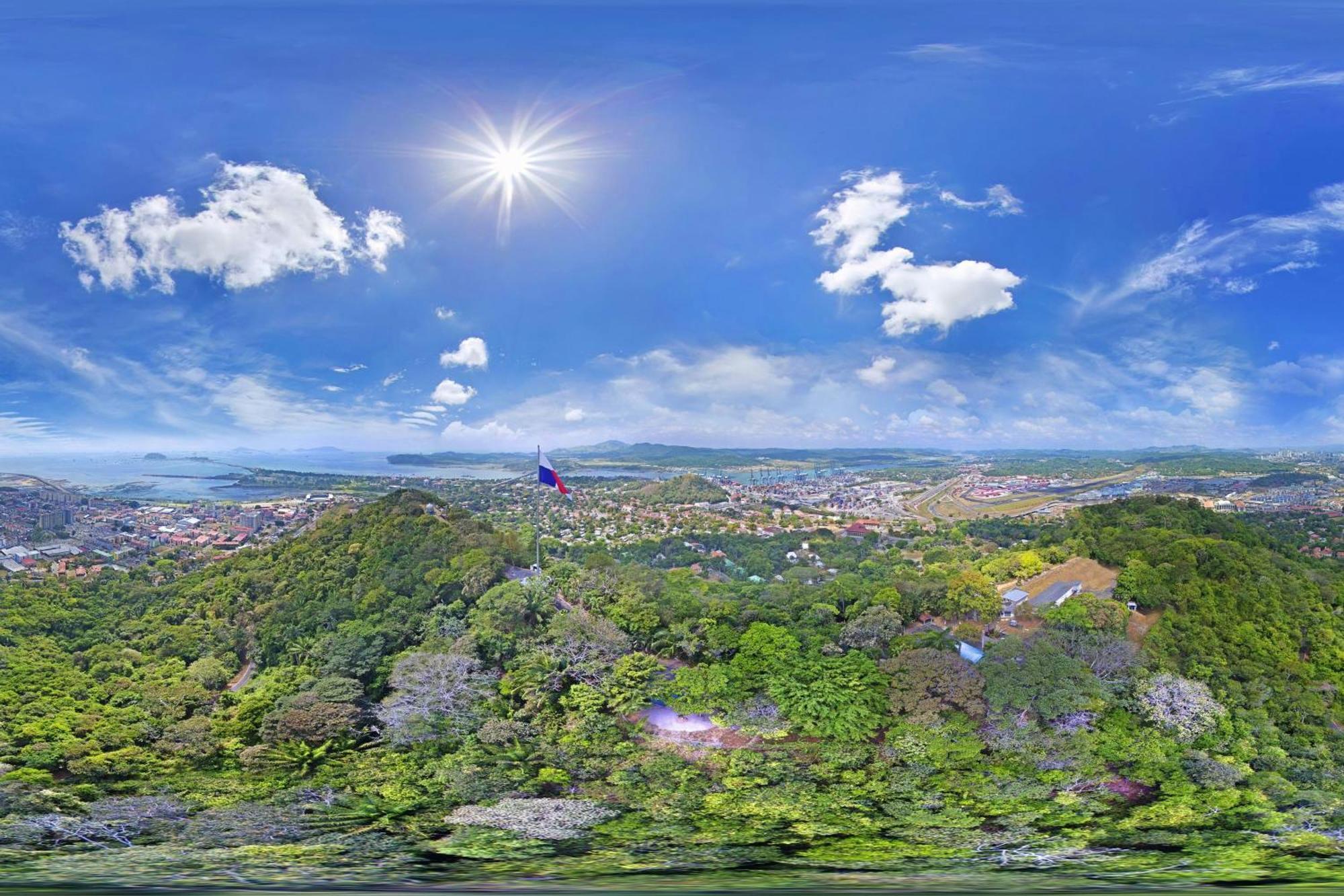 Jw 메리어트 파나마 호텔 파나마시티 외부 사진 Panorama of the city